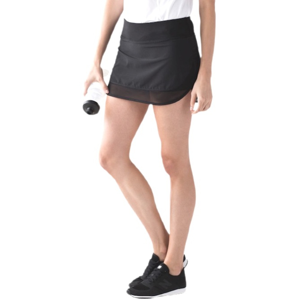 Lululemon Athletica Hotty Hot Skirt ll in black
